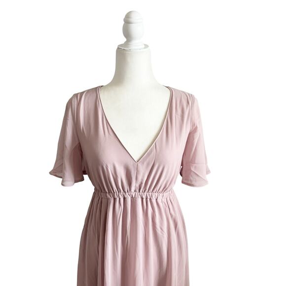 Show Me Your Mumu Emily Maxi Dress Small Pink NWT - Picture 3 of 8
